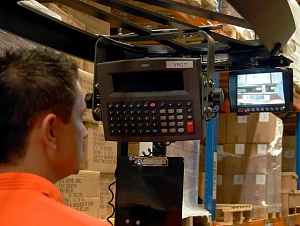 Беспроводной комплект 7" для вилочных погрузчиков и штабелеров FullHD (1080p), SD-карта