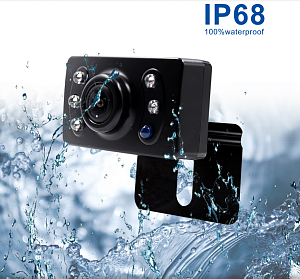 Беспроводная система видеонаблюдения заднего вида 5'' с одной камерой