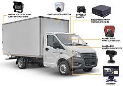 Комплект видеонаблюдения для службы доставки и коммерческого фургона