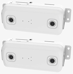 Автономная AI система подсчёта пассажиров 4G, GPS на две двери