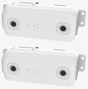 Автономная AI система подсчёта пассажиров 4G, GPS на две двери