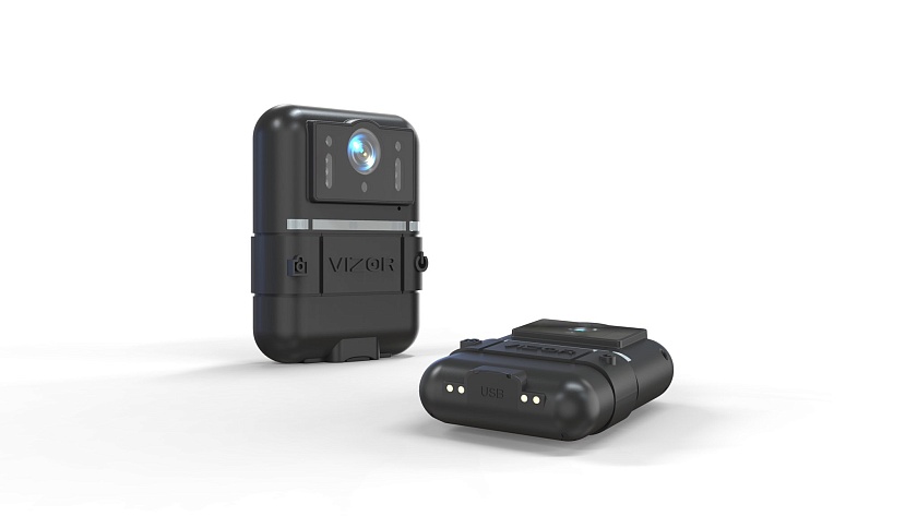 Персональный носимый видеорегистратор VIZOR-1-128