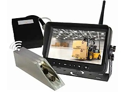 Беспроводной комплект 7" с лазером для вилочных погрузчиков и штабелеров FullHD (1080p), SD-карта