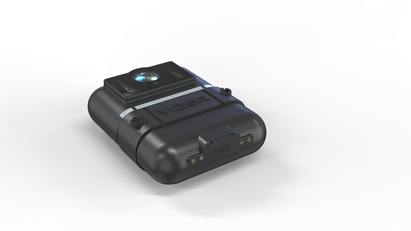 Персональный носимый видеорегистратор VIZOR-1-128 с GPS
